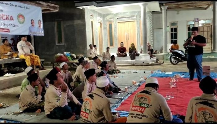 Petani di Kabupaten Pamekasan Deklarasi Siap Menangkan Prabowo-Gibran