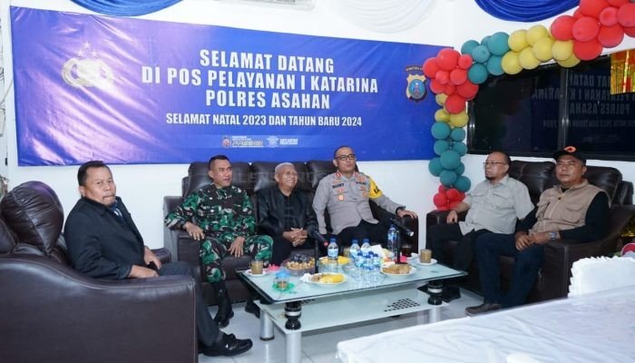 Bupati Asahan Bersama Forkopimda Ikuti Zoom Meeting dengan Kapolri