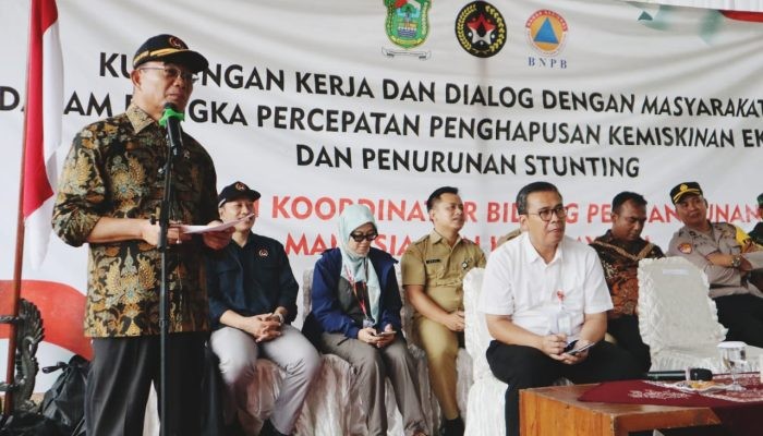 Menko PMK Tinjau Sumur Bor di Desa Duren Banjarnegara Usai Urus Jenazah Staf Protokol