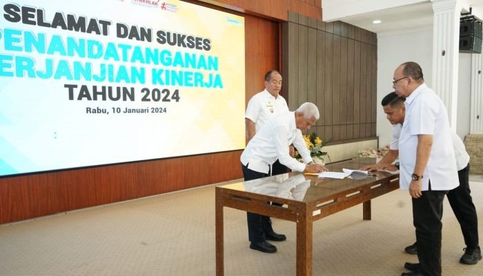 Bupati Asahan Buka Rakorpem Bulan Januari Tahun 2024