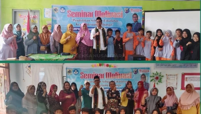 Dukung Gerakan Zero Putus Sekolah, SMPN 1 Curahdami Bondowoso Turun ke Beberapa SD Berikan Penyadaran Pendidikan