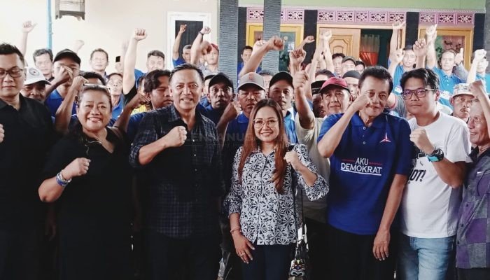 Dampingi Caleg DPR RI ke Banjarnegara, Andi Mallarangeng: Mbak Lasmi Salah Satu Singa Betina Partai Demokrat