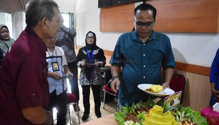 Korem 043/Gatam Gelar Syukuran HUT ke-73 Penerangan TNI AD di Bandar Lampung