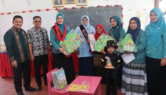 Desa Aek Gunung di Tapsel Ikuti Perlombaan Desa Binaan Kategori Kesatuan Gerak PKK KKBPK Kesehatan Tingkat Provinsi Sumut