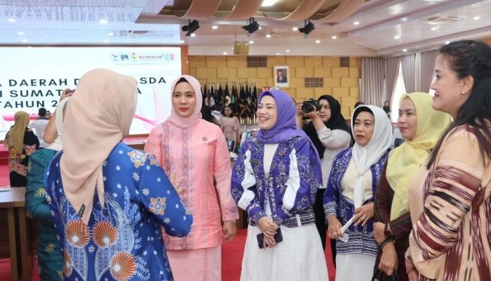 Tingkatkan UMKM Tapsel Agar Lebih Baik, Rosalina Ikuti Rakerda Dekranasda Sumut 2024