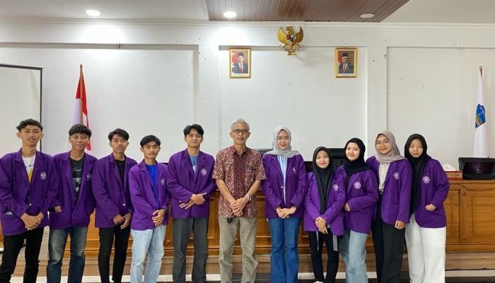 Pahami Pembentukan Produk Hukum Daerah, Mahasiswa FISIP Unigal Praktikum di Setda Kabupaten Pangandaran