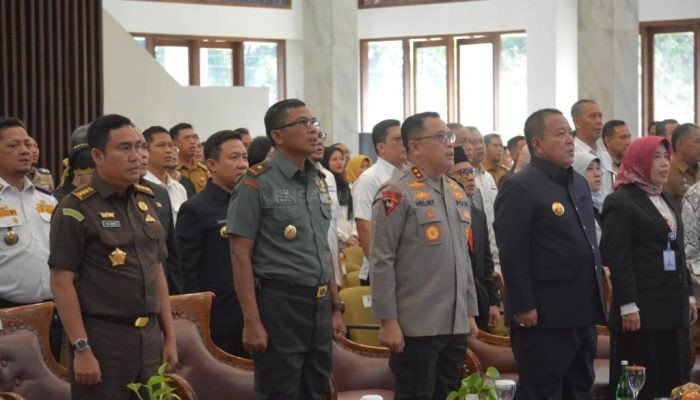 Danrem 043/Gatam Hadiri Pengukuhan Kepala BPKP Provinsi Lampung