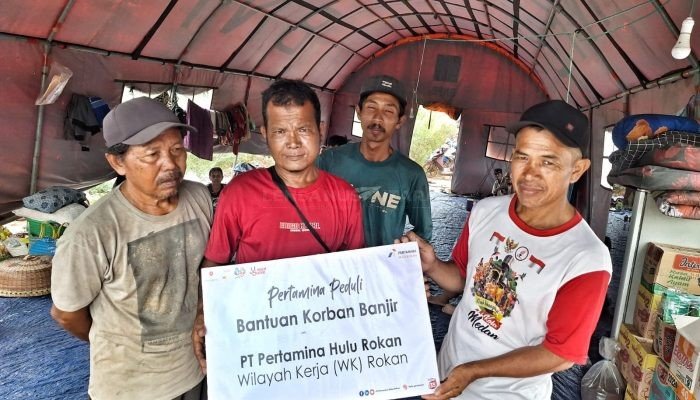 Dapat Bantuan Hingga ke Tenda Pengungsi Banjir, Masyarakat Terharu Kepedulian PHR