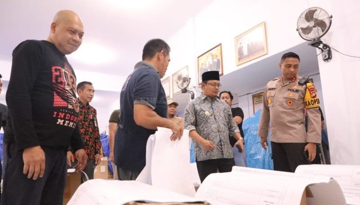 Tinjau Persiapan Pemilu 2024, Pj Bupati Bantaeng Kunjungi KPU