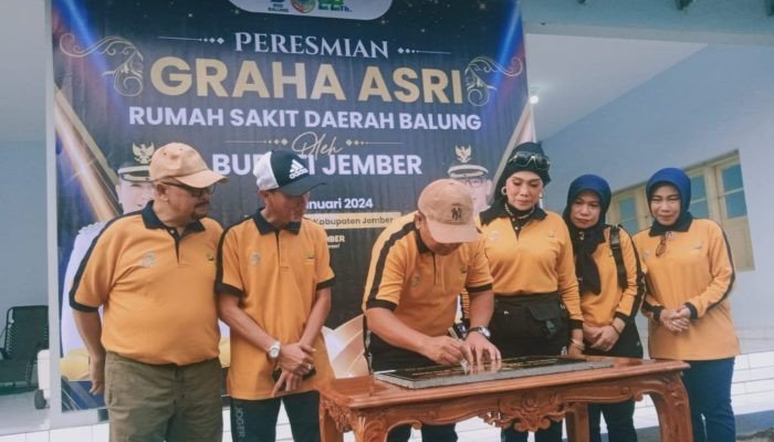 Bupati Hendy Resmikan Logo Baru RSD Balung Jember dan Gedung Graha Asri