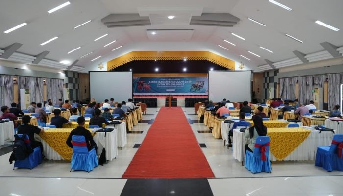 PT KPI Unit Dumai Selenggarakan Sertifikasi Ahli K3 Umum BNSP