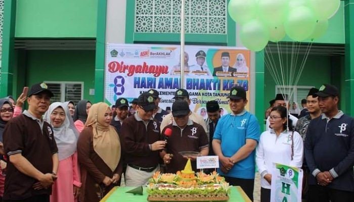 Wali Kota Tanjungbalai Pimpin Upacara Peringatan HAB Kementerian Agama ke-78