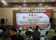 Kapolres Pamekasan Ajak Insan Pers Pelaksanaan Pemilu 2024 Berjalan Sukses
