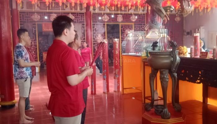 Perayaan Imlek Tahun 2024 di Kelenteng Pay Lien San Jember