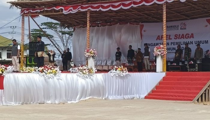 Bawaslu Taliabu Gelar Apel Siaga Pengawasan Pemilu Tahun 2024