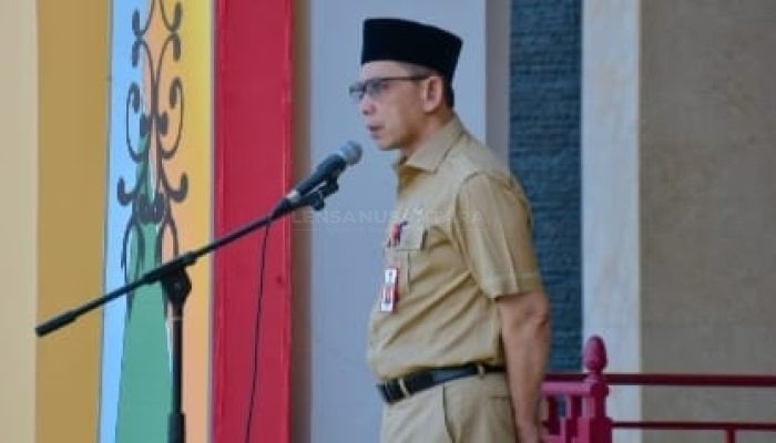 Asisten III Setda Kampar Pimpin Apel Pagi, Minta OPD Rencana Kerja 2024 Segera Dipersiapkan