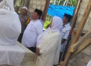 Bupati Taliabu Hadiri Acara Pemasangan Tiang Alif Masjid Nurul Iman di Desa Belo