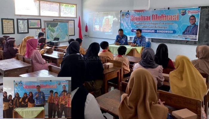 Sinergi SDN Purnama 1 dan SMPN 1 Curahdami Bondowoso Sukseskan Gerakan Zero Putus Sekolah