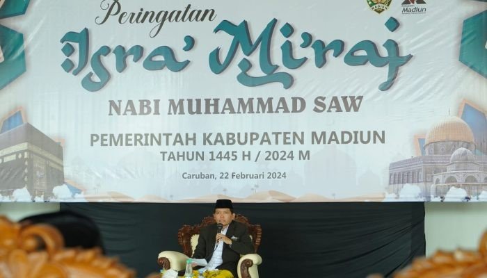 Pemkab Madiun Peringati Isra Mikraj 1445 H, Mendatangkan Penceramah Pengasuh Ponpes Al Fatah Warujayeng Nganjuk