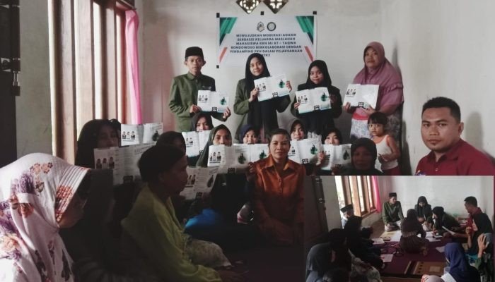 Gandeng Pendamping PKH, Mahasiswa KKN 2024 IAI At-Taqwa Bondowoso Terus Kawal  Program “Cek Sepaken”