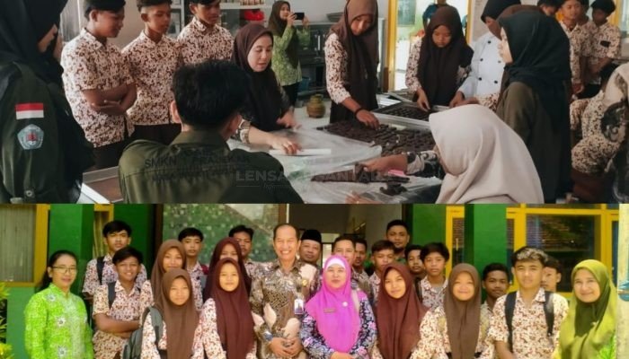SMPN 1 Satu Atap Botolinggo Bondowoso Kunjungi SMKN 1 Prajekan, Timba Ilmu Kewirausahaan