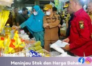 Adanya Isu Kenaikan Bahan Pokok, Pj. Bupati Kampar Tinjau Pasar Inpres