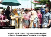 Penjabat Sekda Buka Stan Bazar MTQ KE-53 Tingkat Kabupaten Kampar