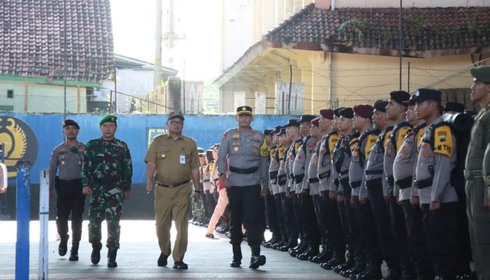 Polres Banjarnegara Terjunkan 587 Personel Pengamanan Pilkades Serentak Gelombang II Tahun 2024