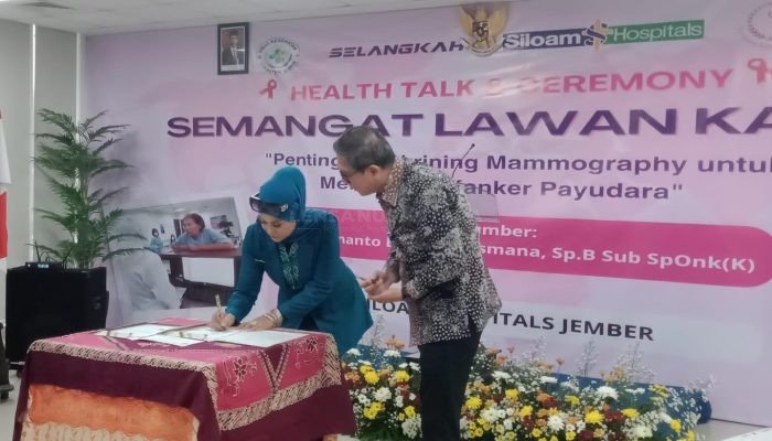 Program Skrining Selangkah di RS Siloam Hospitals Jember Gratis, Targetkan 1000 Wanita