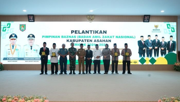 Bupati Surya Lantik Pimpinan Baznas Kabupaten Asahan Periode 2024-2029
