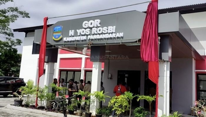 Bupati Pangandaran Resmikan GOR H Yos Rosbi