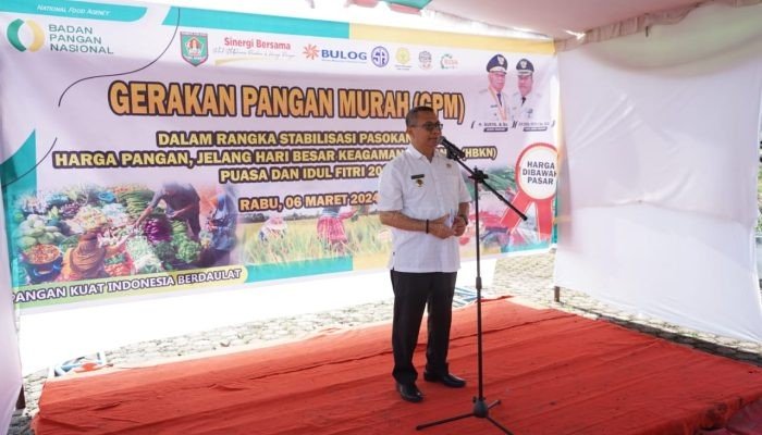 Jelang Puasa dan Idul Fitri 2024, Sekda Asahan Buka Gerakan Pangan Murah