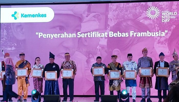 Pemkab Taliabu Terima Sertifikat Bebas Penyakit Frambusia