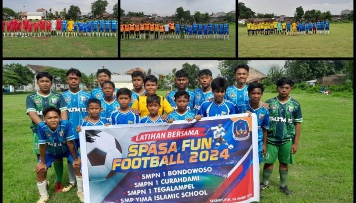 Tim Sepak Bola Spasda SMPN 1 Curahdami Bondowoso Jadi Tim Terbaik Fourfeo Fun Football 2024