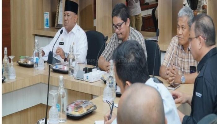 Pemkab Kampar Hadiri Rapat Pembahasan Berita Acara Kesepakatan Bersama PT PLNUID Riau