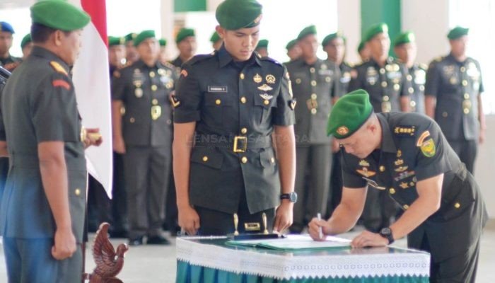 Kasipers Kasrem 043/Gatam Pindah Tugas Sebagai Kabagum Sahli Kasad, Danrem: Selamat Bertugas