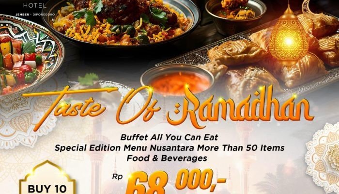 Taste of Ramadhan Ala Hotel 88 Jember, Hadirkan Puluhan Menu Nusantara dan Doorprize Menarik