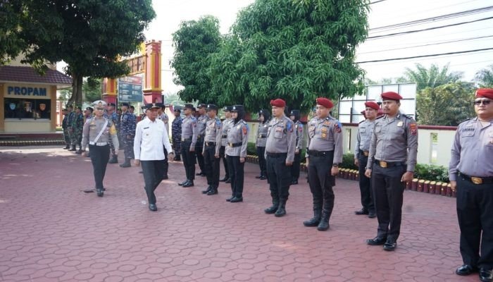 Bupati Asahan Pimpin Apel Pasukan Operasi Keselamatan Toba 2024