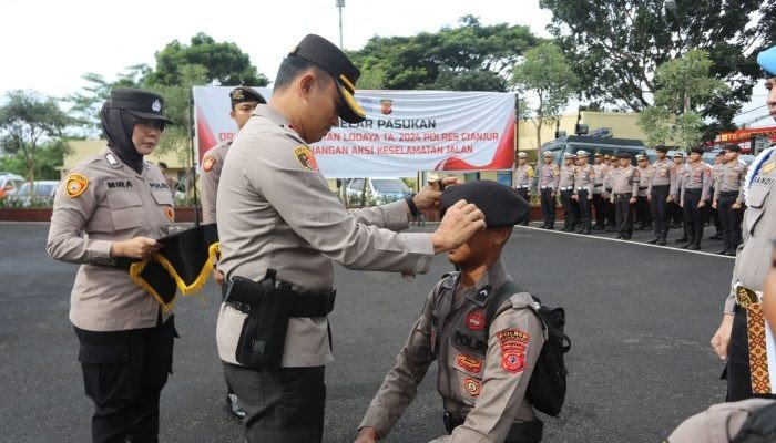 Kapolres Cianjur Pimpin Upacara Hari Kesadaran Nasional dan Pembaretan Bintara Remaja Angkatan 50