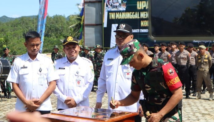 TMMD Sengkuyung Kodim 0740/Banjarnegara Resmi Ditutup, Dandim: Sarana Air Bersih Langsung Bisa Dinikmati