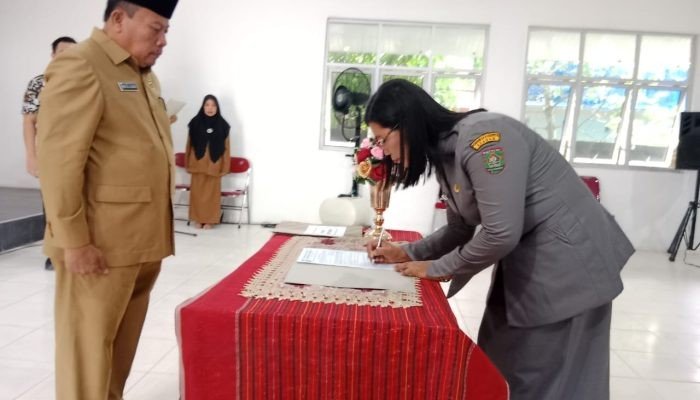 Bupati Asahan Lantik 49 Kepala UPTD SMP, SD dan TK Negeri