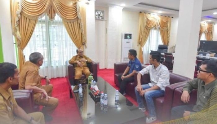 Pj Wali Kota Padangsidimpuan Terima Audiensi dari Gabungan Penggiat Olahraga