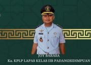 Baru Bertugas, Kepala KPLP Lapas Kelas IIB Padangsidimpuan Lakukan Kontrol Blok Hunian