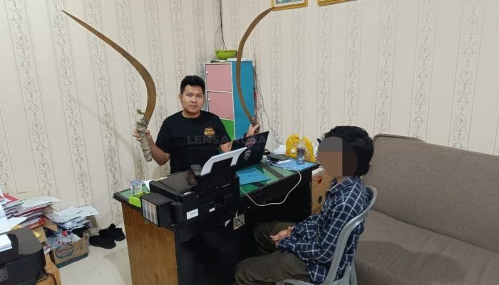 Tiga Remaja di Bandar Lampung Bawa Sajam Terjaring Patroli Hunting Polisi