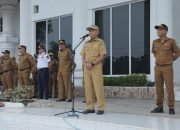 Bupati Asahan Pimpin Apel Gabungan Pertama Tahun 2024