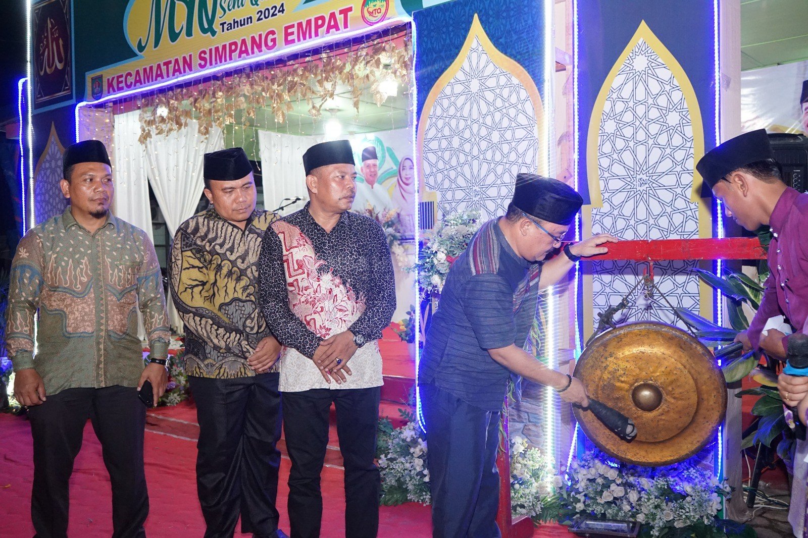 Mtq Dan Festival Seni Qasidah Ke Kecamatan Simpang Empat Resmi