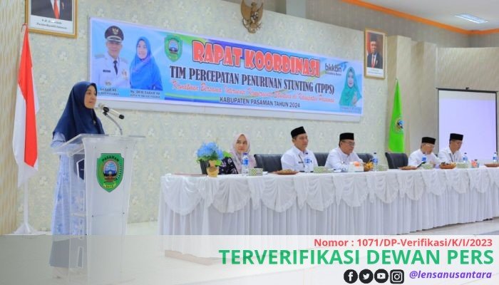 Komitmen Turunkan Stunting, Pemkab Pasaman Gelar Rakor