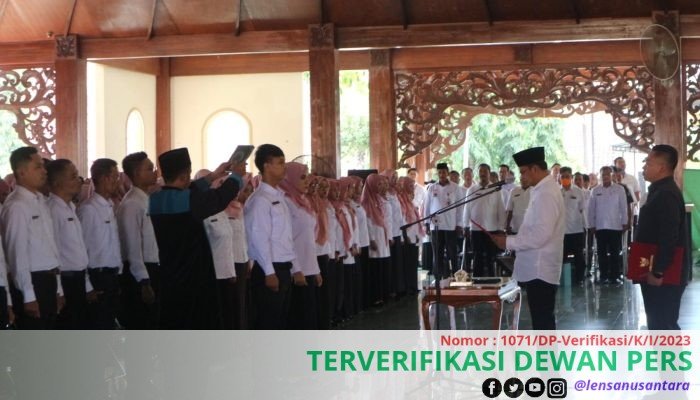 Pj Bupati Pamekasan Lantik 445 PPPK Formasi 2023
