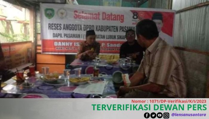 Turun ke Dapil Danny Ismaya Serap Aspirasi Konstituen