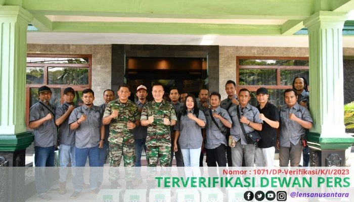 Jurnalis Mitra Kodim 0822 Bondowoso Mendapat Apresiasi, Ini Pesan Dandim Suhendra Chipta